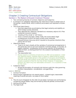 Contract Law Outlines