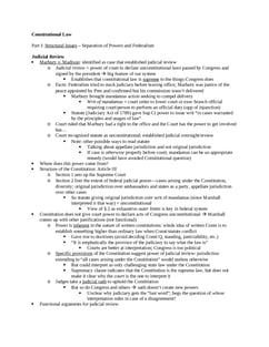 Constitutional Law Outlines