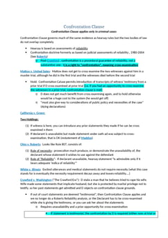 Evidence Outline - Long Outlines
